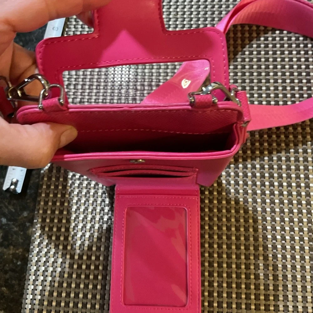 Save the Girls Pink Crossbody Bag - Picture 3 of 6